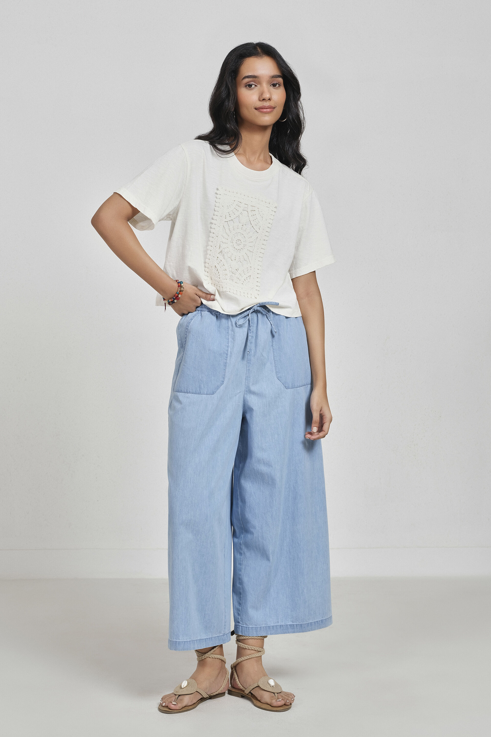 Patch Play T-Shirt, White, image 2